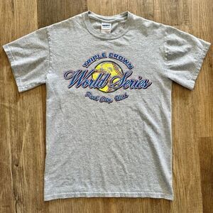 Y2K VTG 2010 Triple Crown Fast Pitch Softball World‎ Series Park City Utah Tee